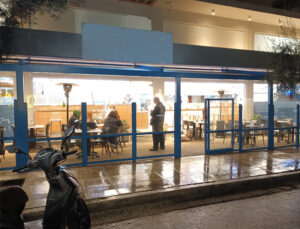 Τοποθέτηση Τεντοπέργκολας - Ανεμοφράκτες Μουλάς