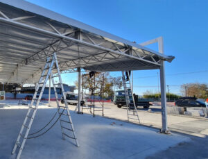 Εγκατάσταση Τεντοπέργκολας